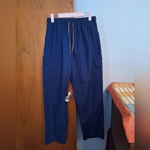 Wear For Care Women's Bright Blue Scrub Bottoms Size L